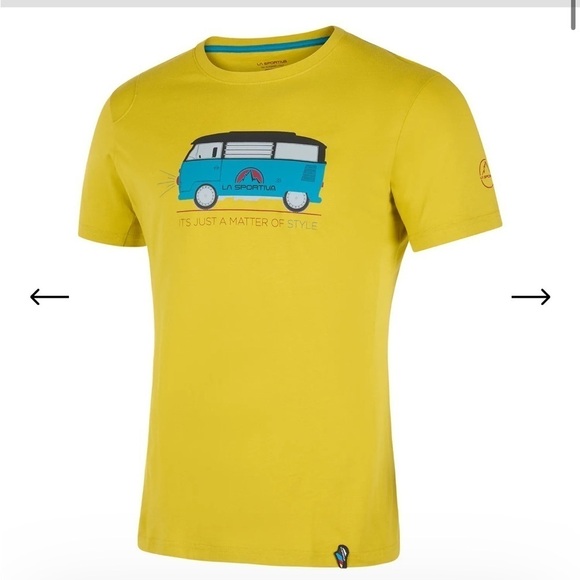 La Sportiva Italy Van T-shirt in color Bamboo, size L - Picture 1 of 5
